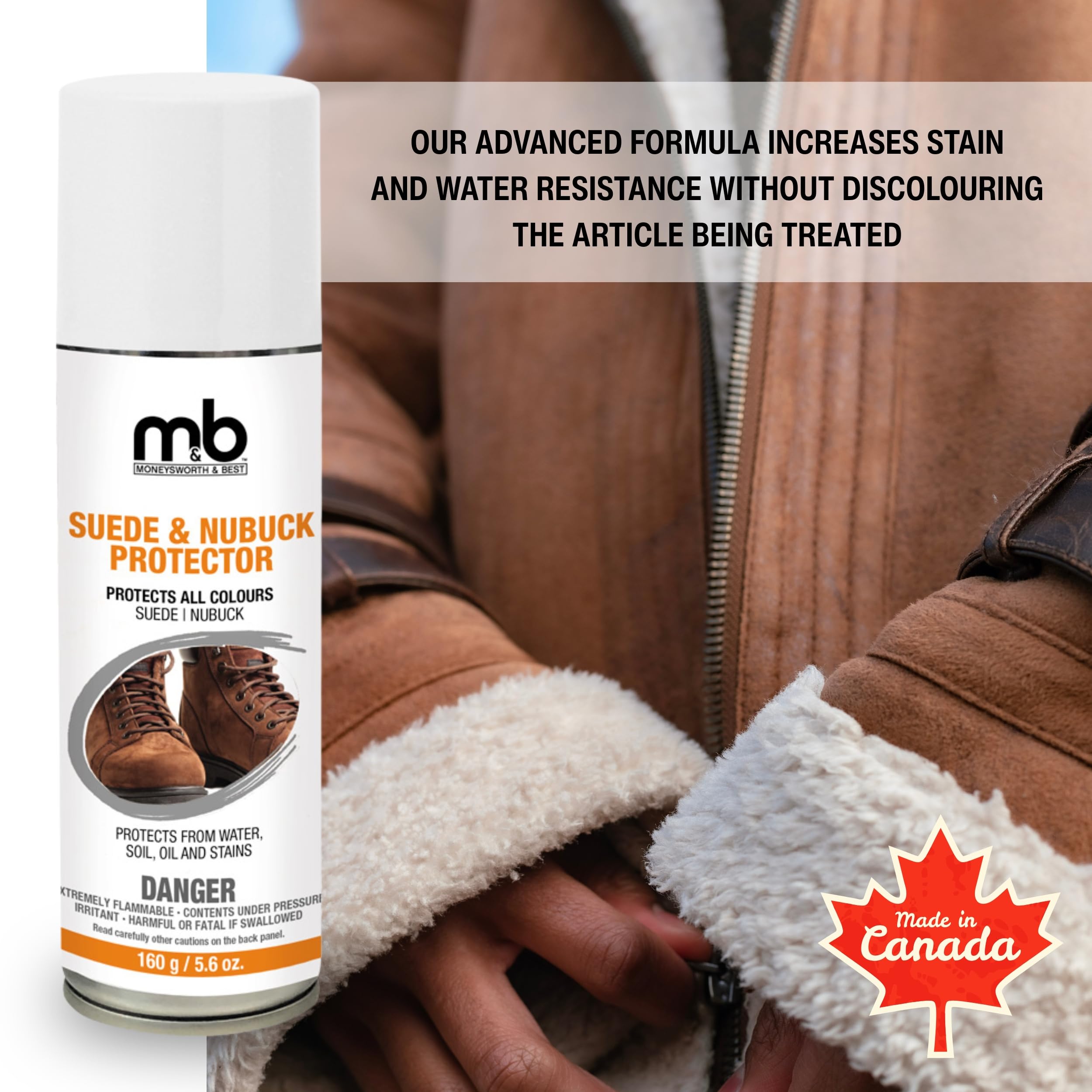 Moneysworth & Best Suede & Nubuck Protector, 5.6-Ounce