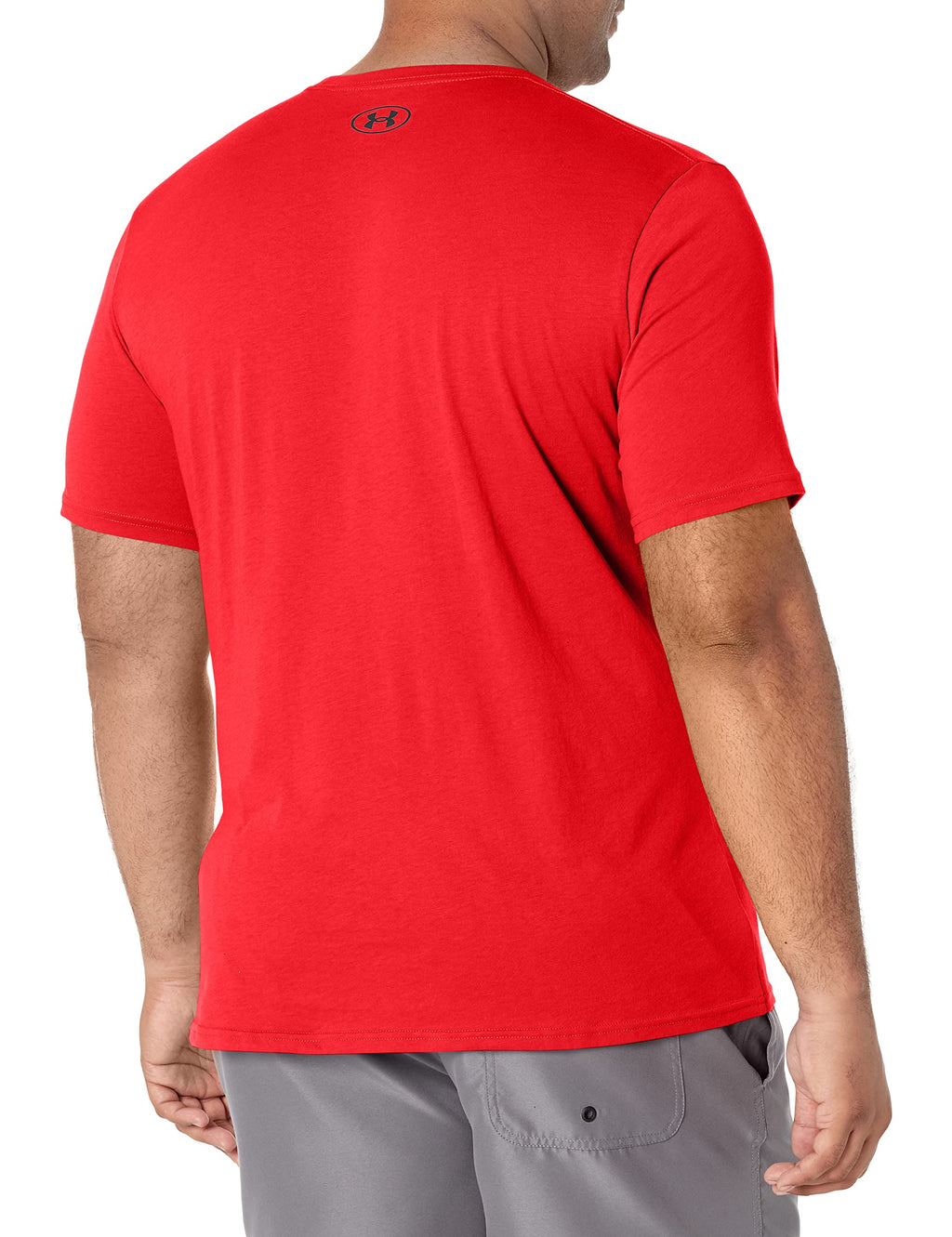Under Armour Men's UA Sportstyle Left Chest Short Sleeve Shirt LG Red