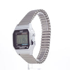 Timex Men's T78582 Classic Digital Silver-Tone Extra-Long Stainless Steel Expansion Band Watch