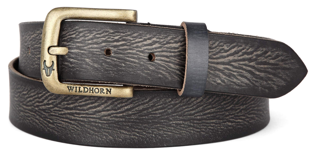 Wildhorn Leather Belt For Men 32