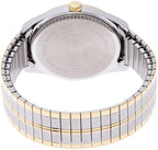 Armitron Men's Day/Date Easy To Read Metal Expansion Bracelet Watch, 20/4591