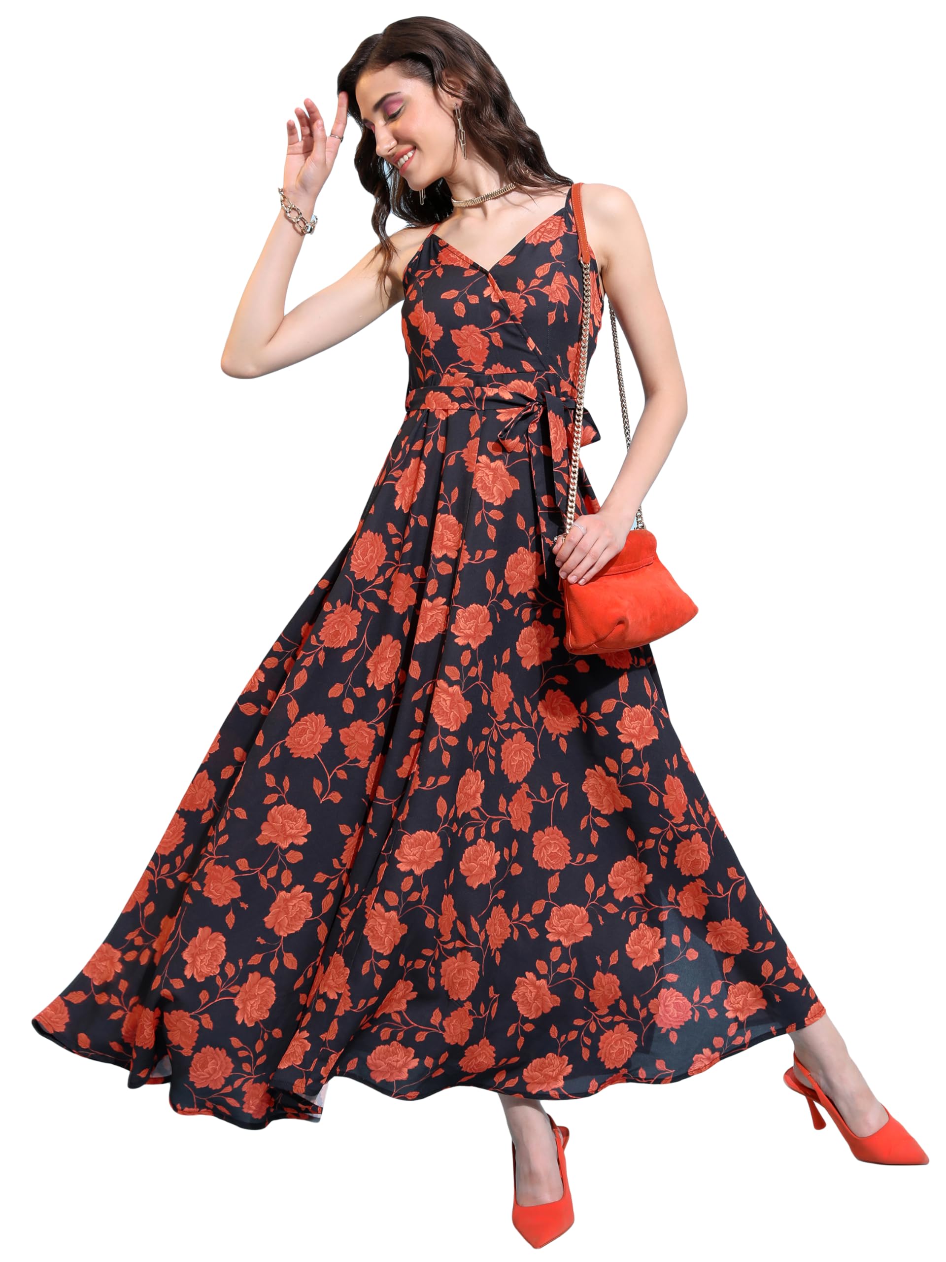 Ketch Women Sleeveless Casual Fit Dress Khj6000431 Black S