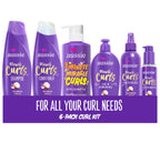 Aussie Miracle Curls Set: Shampoo, Conditioner, Deep Hydration, Spray Gel, Detangling Milk, and Oil Hair Treatment, Curl Oil, Co