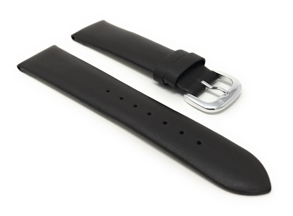 20mm, Modern Light Brown Italian Leather Smartwatch Band Strap fits Skagen Hagen, Signatur, Hald & Many More