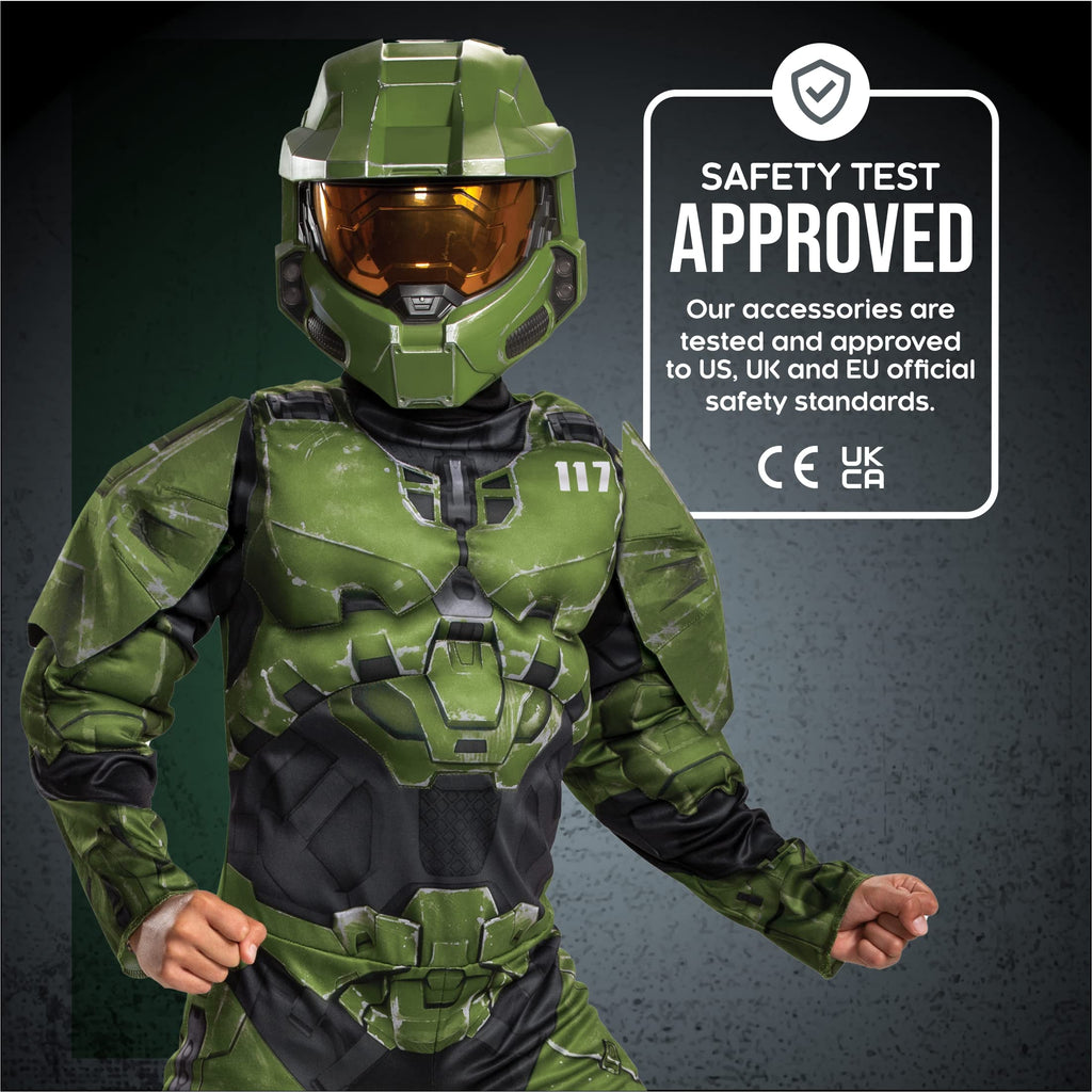 Disguise DG104999J Boys Halo Master Chief Infinite Muscle Child Costume - Extra Large 14-16