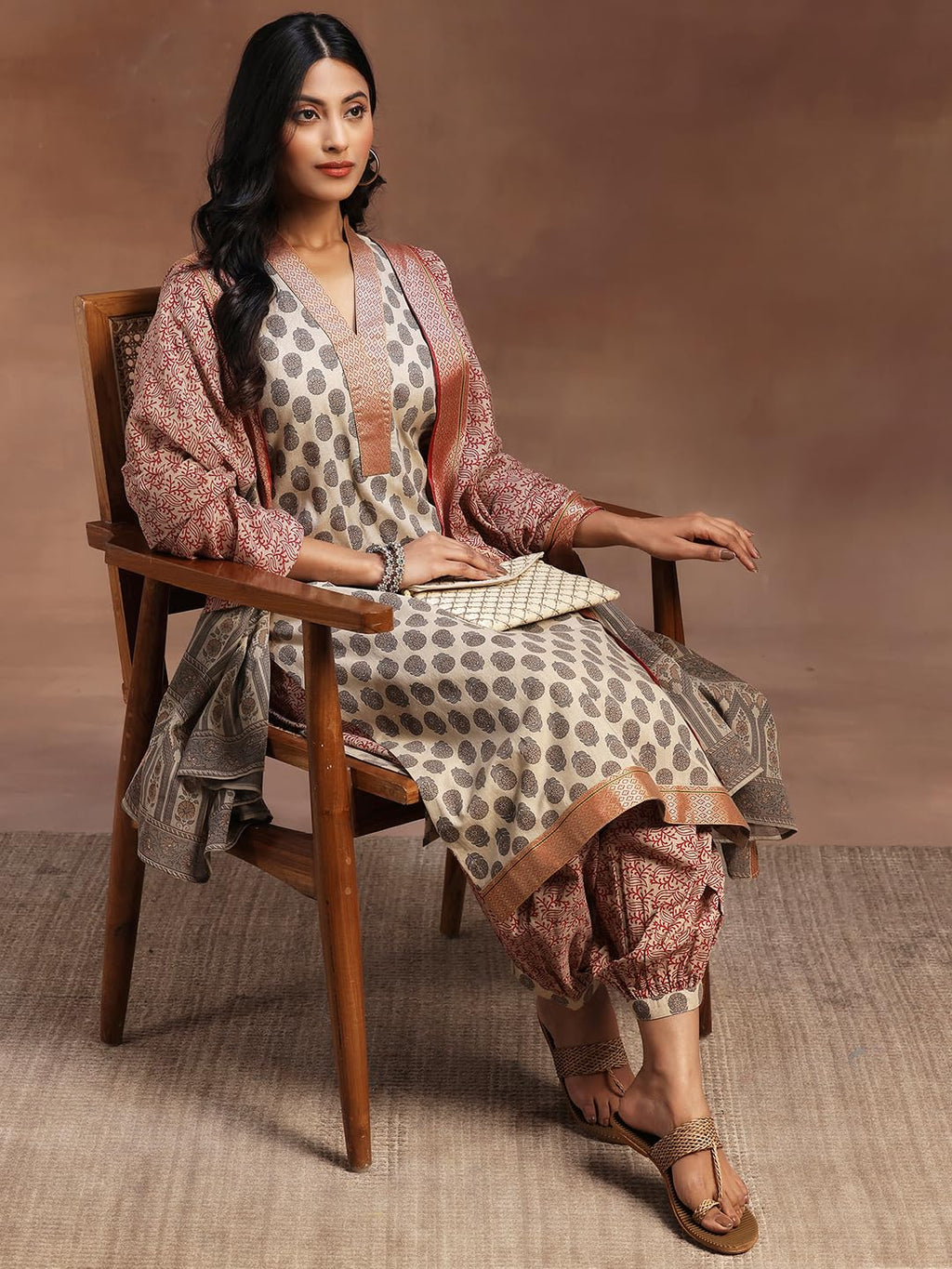 Libas WomenS Pure Cotton Kurta Set (36672O0R