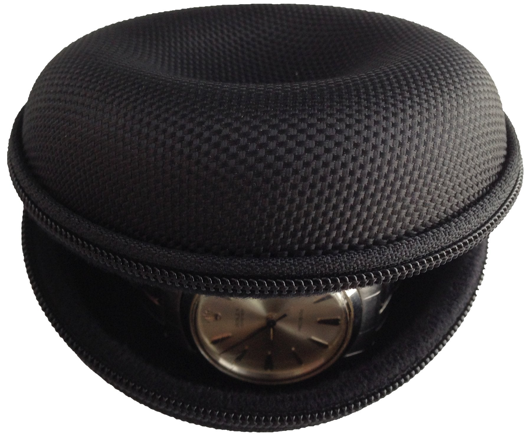 CASEBUDi Watch Travel Case (Medium) (Black)