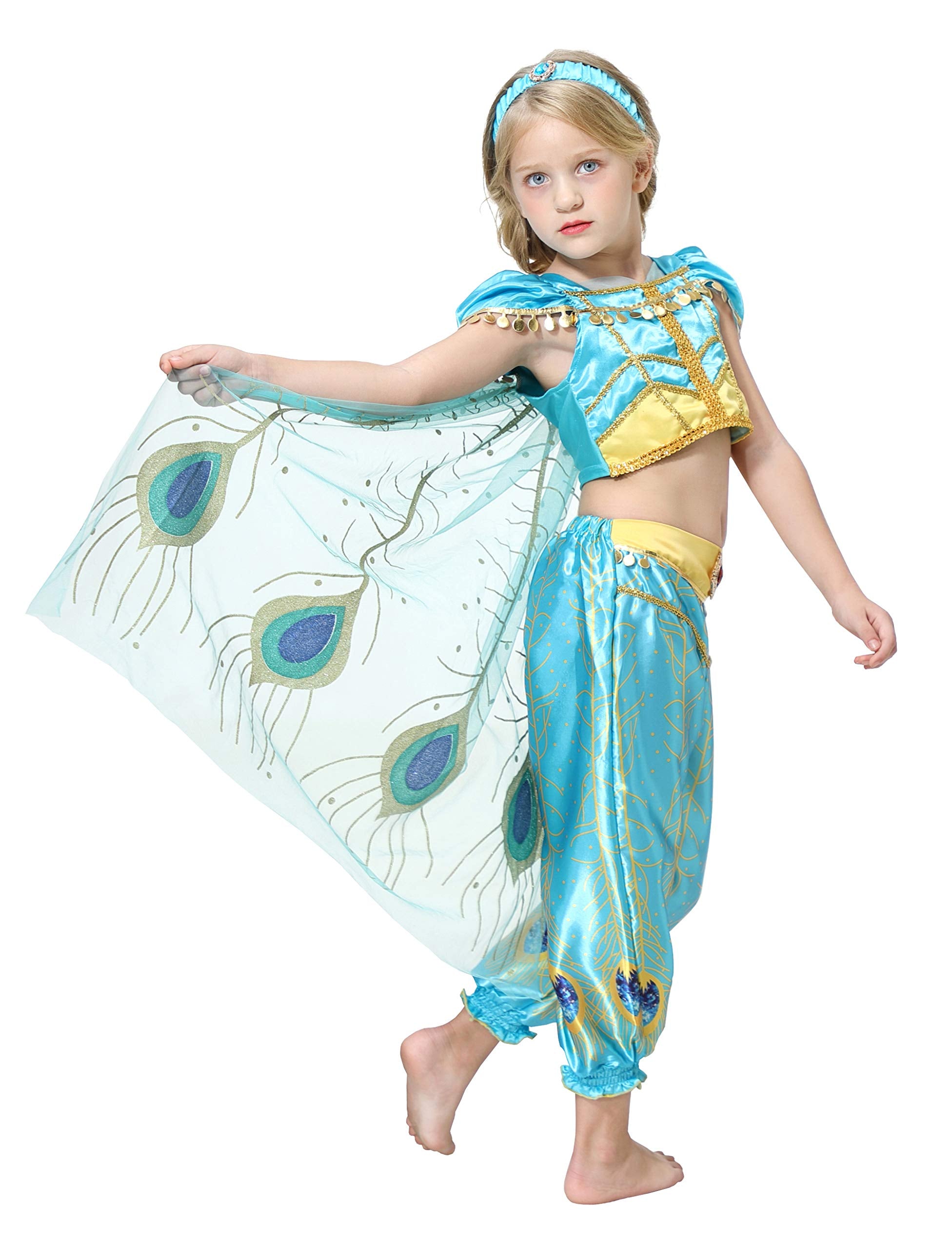 Dressy Daisy Girls Princess Dress Up Costumes Halloween Party Fancy Dress