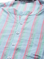 See Designs Men Multi Printed Straight Kurta With Pyjama