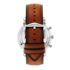 Fossil Men's Neutra Quartz Stainless Steel Chronograph Watch Bracelet Set, Color: Silver, Luggage (Model: FS5708SET)