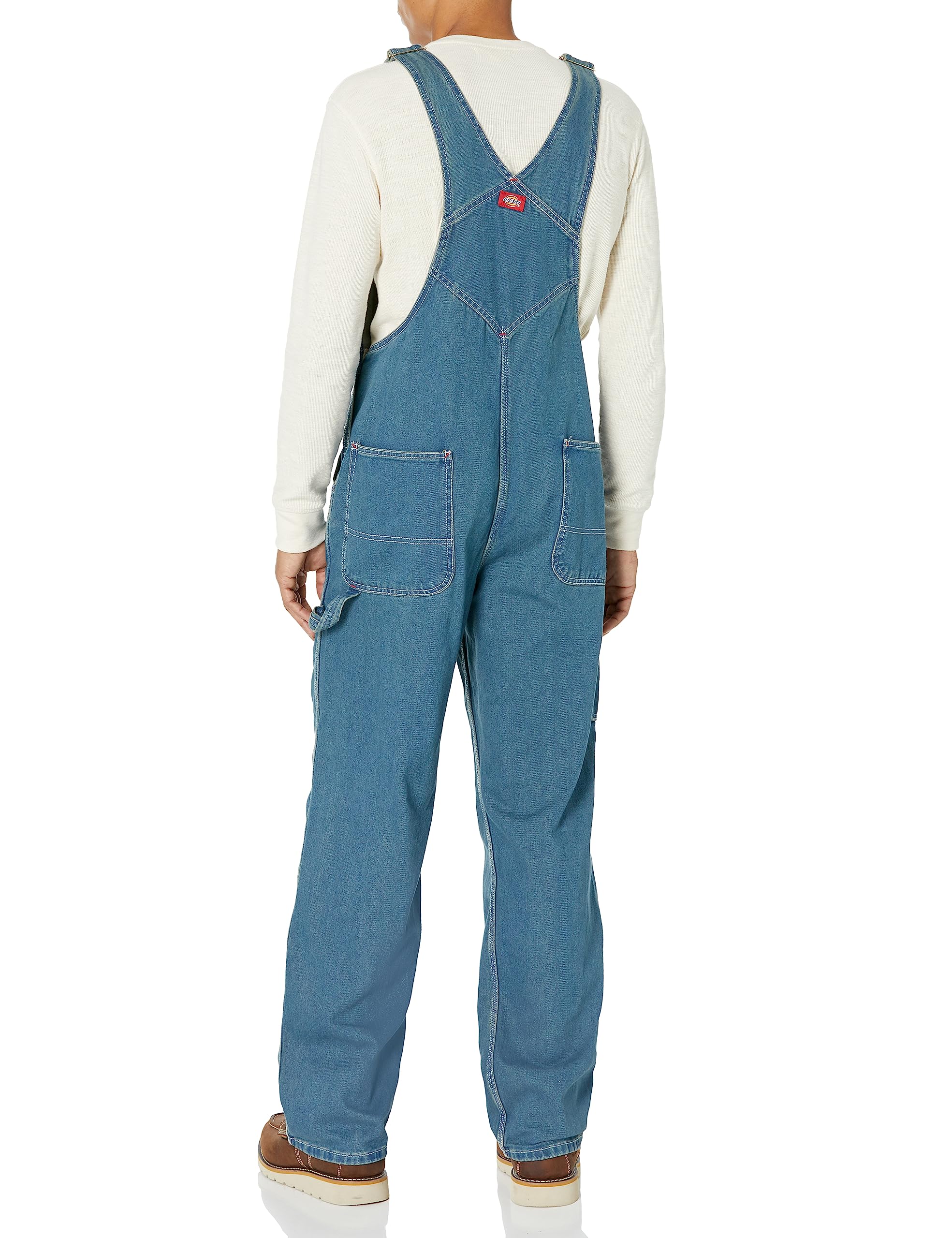 Dickies Indigo Bib Overalls, MEDIUM HERITAGE TINT, 36 34