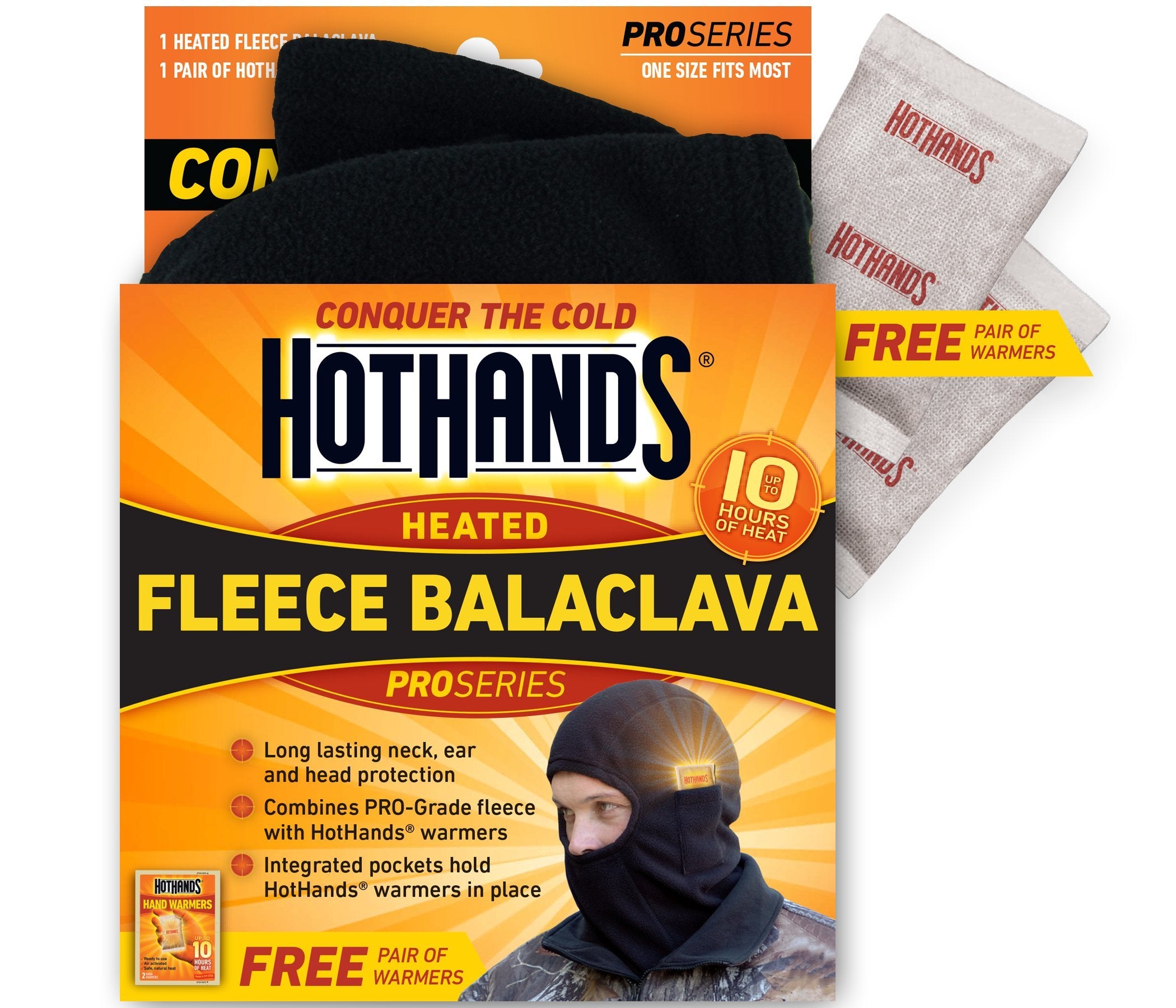 Hot Hands Fleece Black Balaclava