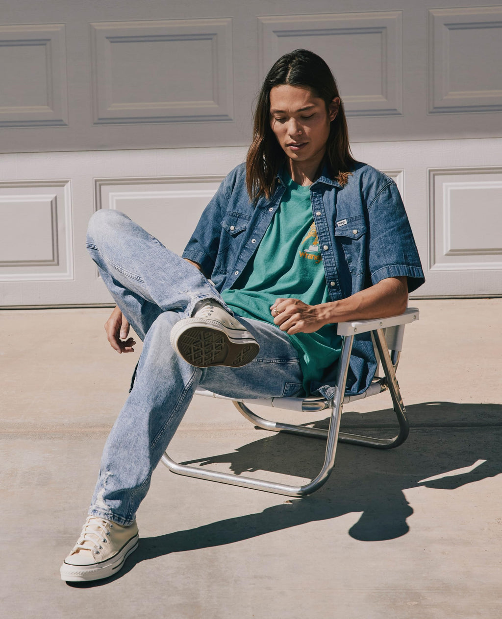 Wrangler Men's Free-to-Stretch Relaxed Fit Jean, Blackened Indigo