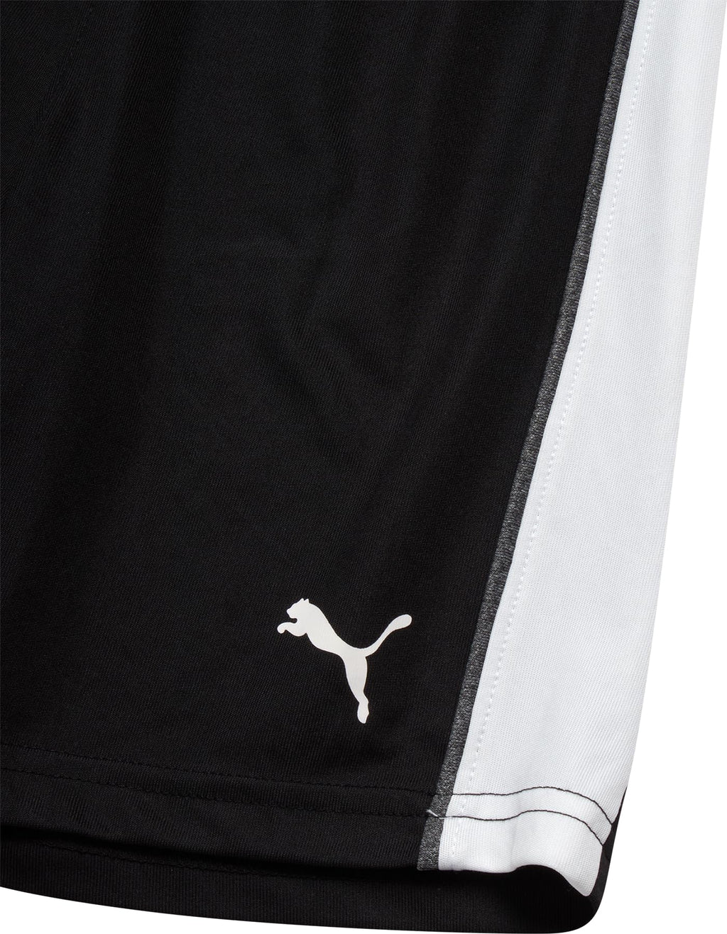 PUMA Boys' Short Set - 3 Piece Short Sleeve Graphic T-Shirts and Active Shorts Outfit Set for Boys (Sizes: 2T-7), Size 4, White/