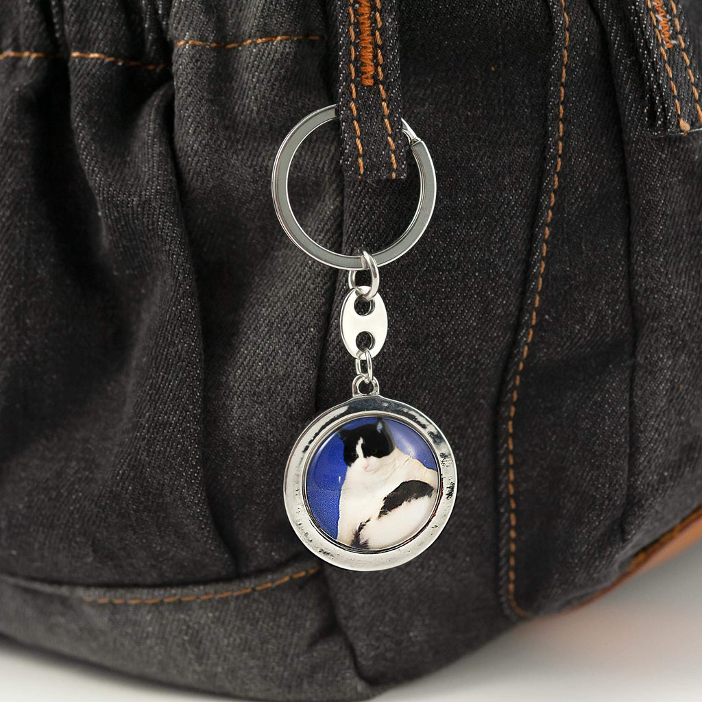 Toynk Cat Key Ring Accessory | Multi-Purpose Key Chain | Features An Irresistible Kitty | Perfect For Cat Lovers