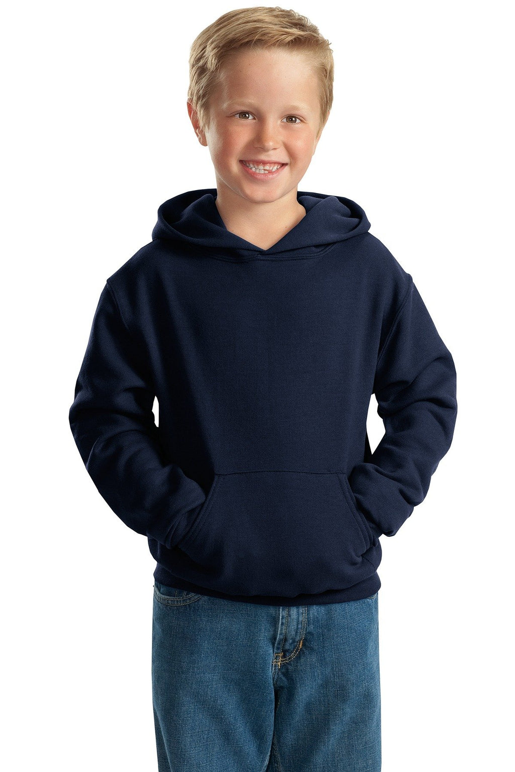 Youth 8 oz NuBlend Fleece Pullover Hooded Sweatshirt - BLAcK - S(D0102H2H72Y)