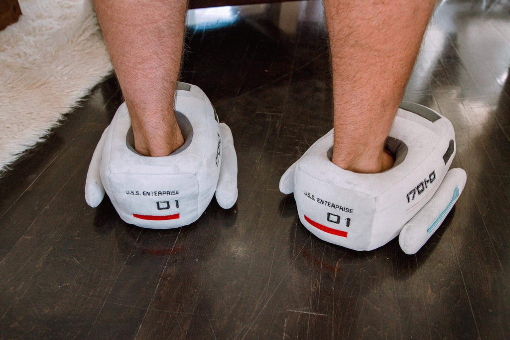Star Trek: The Next Generation Shuttlecraft 3D Slippers | Women 7-8, Men 5-7