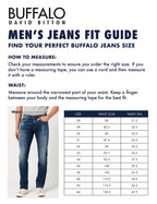 Buffalo David Bitton Men's Relaxed Straight Driven Jeans, Dark Blue Sanded Indigo, 34W x 32L