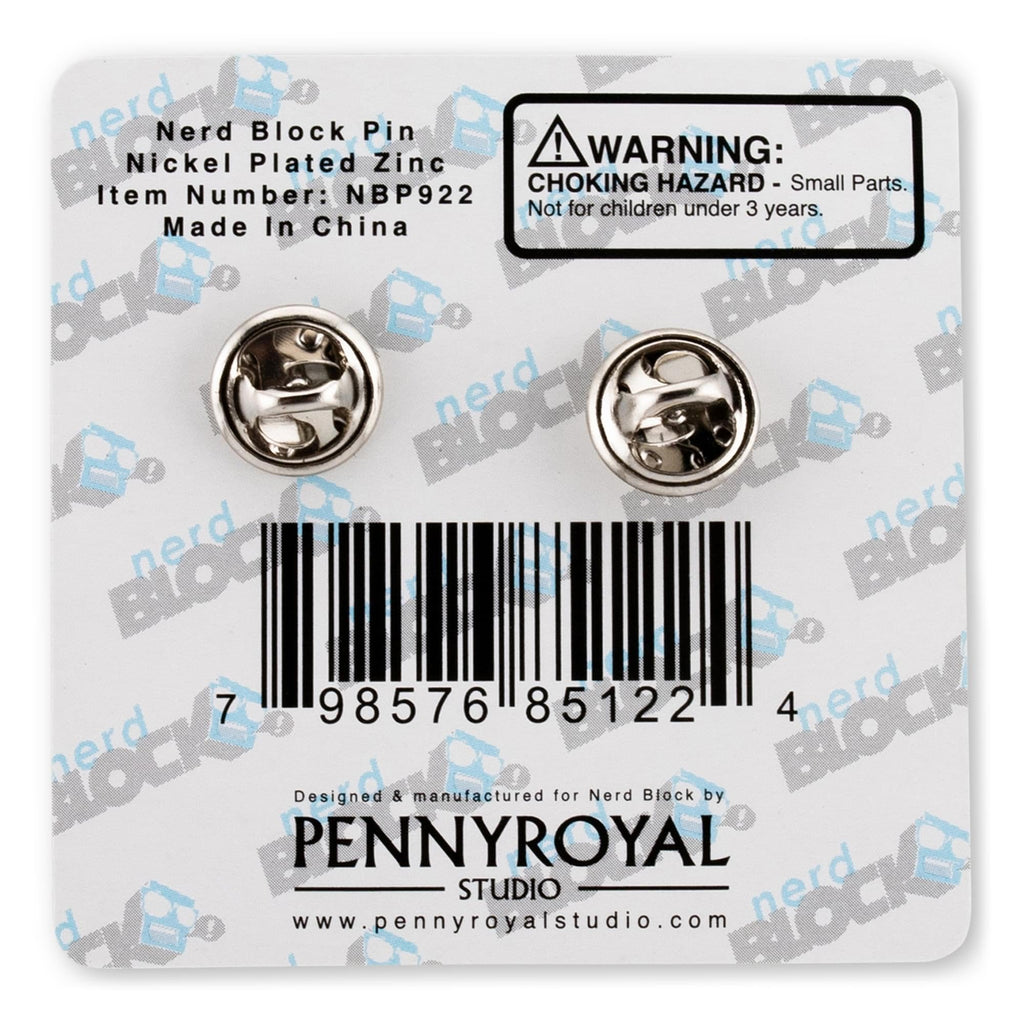 Back to the Future Outatime License Plate Enamel Collector Pin