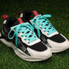 Puzeam Upgrade Tight Weave Flat Shoelaces 28 Colors 5/16 Wide Shoe Laces for Sneakers-Lake Green-160