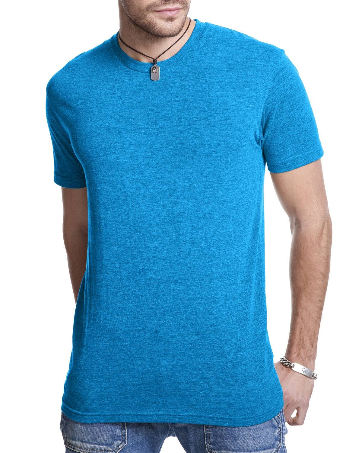 Unisex Triblend T-Shirt - ENVY - 3XL(D0102H7NEIX)