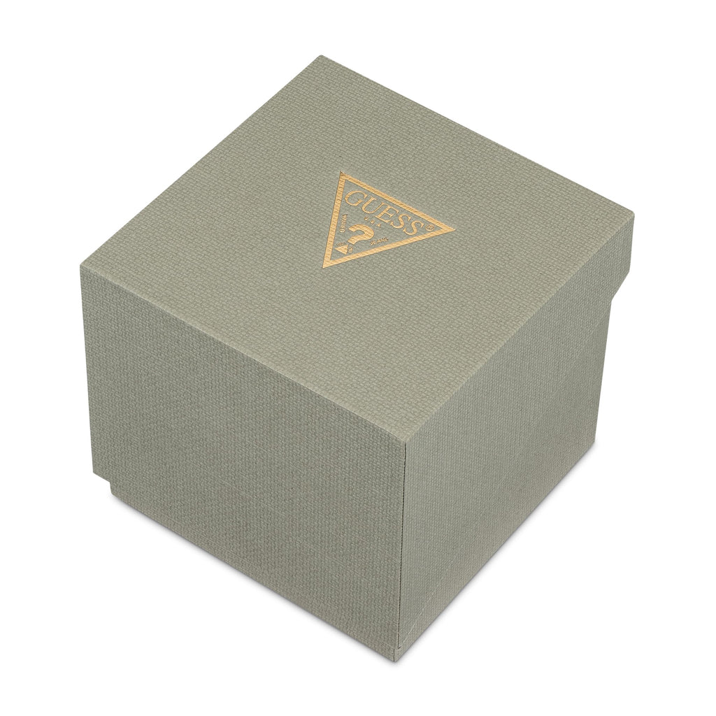 GUESS Women's 40mm Watch - Multi-Color Strap Multi Dial Iridescent Case