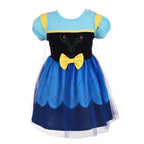 Dressy Daisy Ice Princess Dress Up Clothes Halloween Fancy Party Tulle Skirt Summer Outfit with Cape for Baby Girls Size 12-24 M