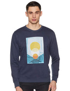 Pepe Jeans MenS Cotton Sweatshirt (Bm580008_Navy Blue_M)