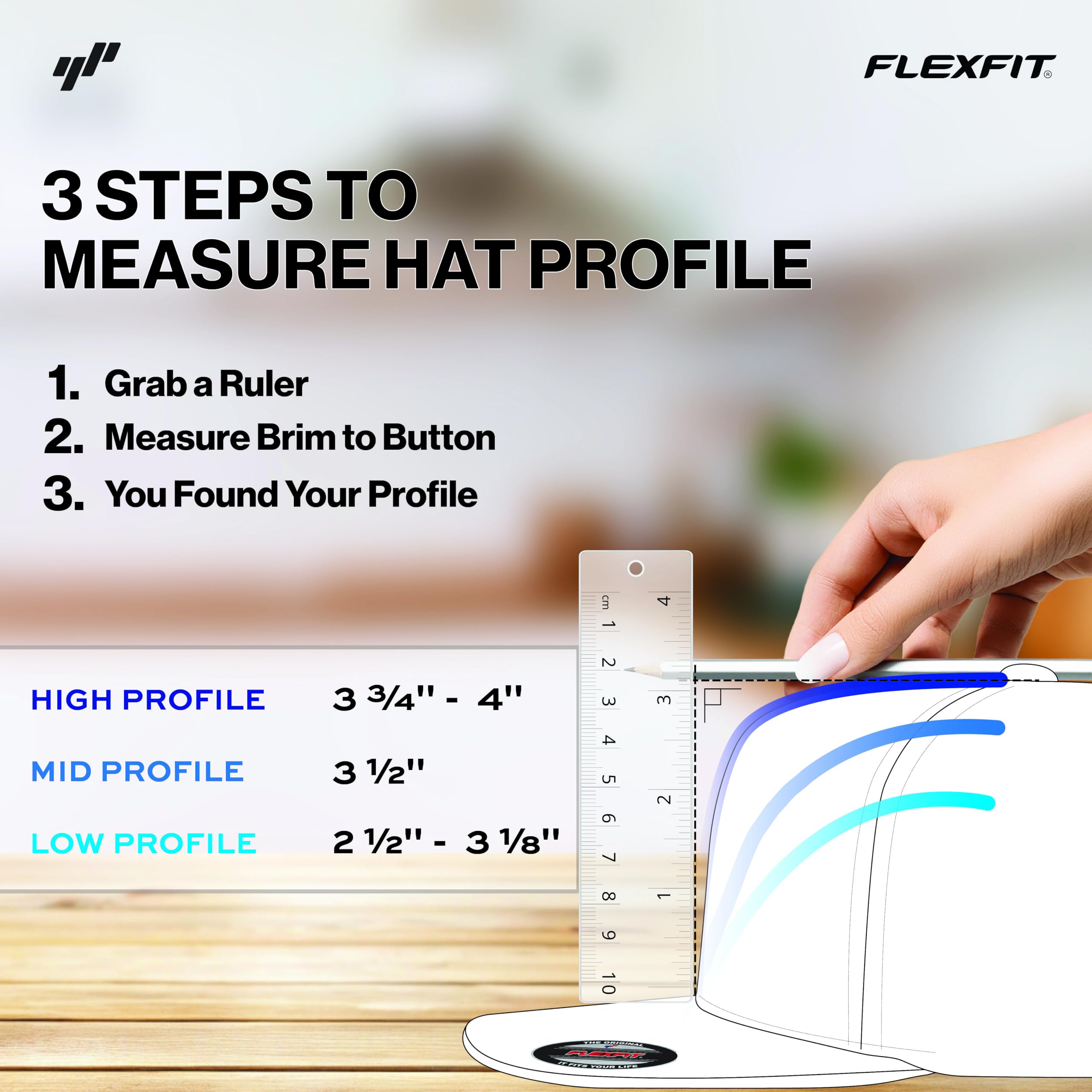 Flexfit Men's 110 Classic Snapback Baseball Cap, Heather, One Size