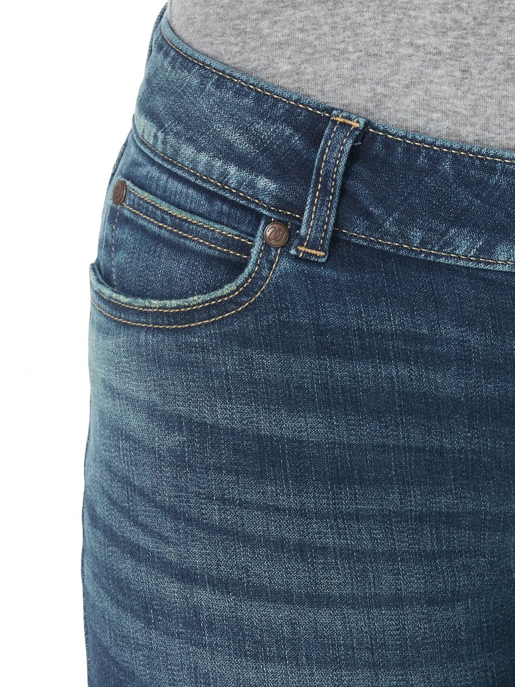 Wrangler Women's Retro Mae Mid Rise Stretch Boot Cut Jean, Vivianna, 19W x 34L