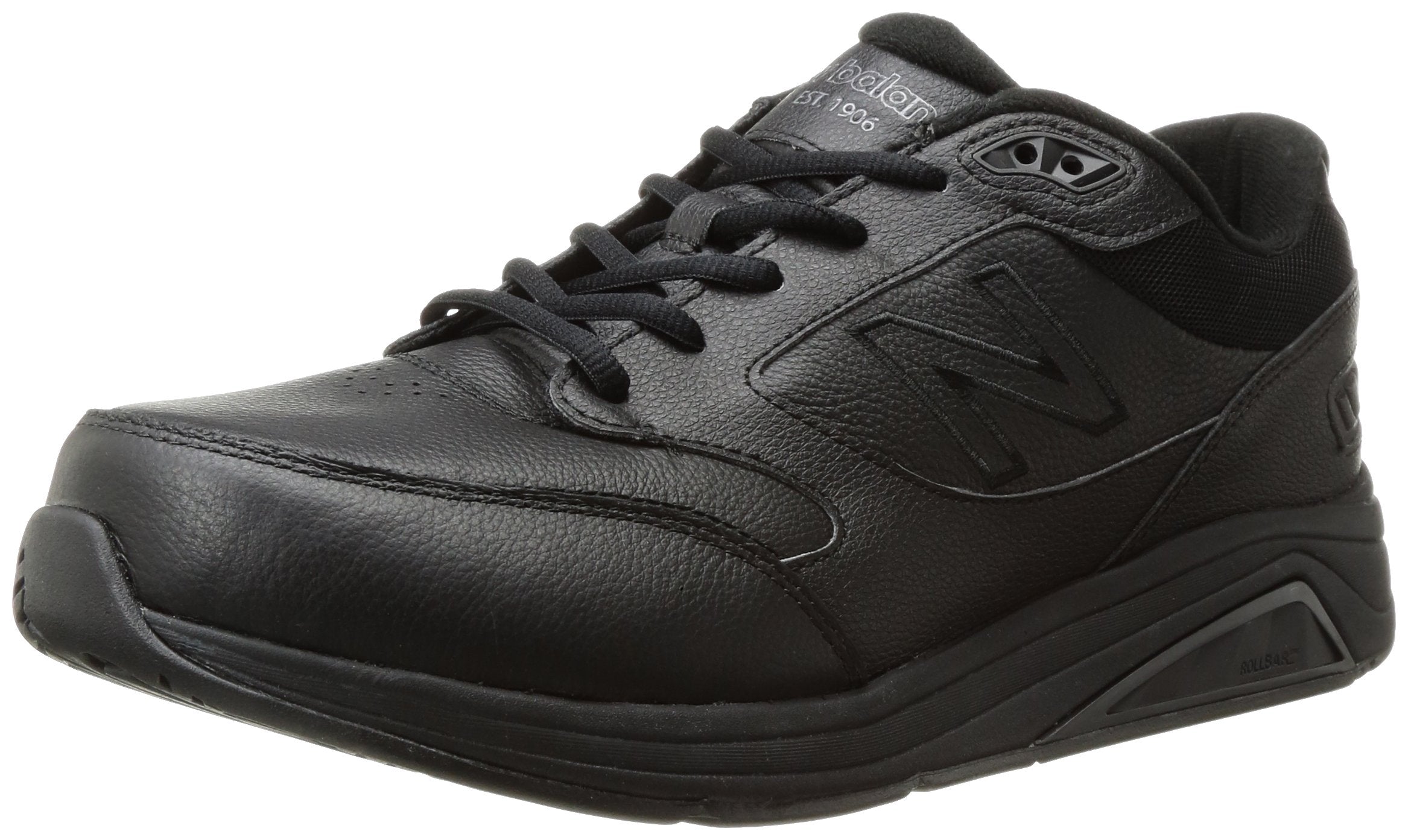 New Balance mens 928 V3 Lace-up Walking Shoe, Black/Black, 9.5 US