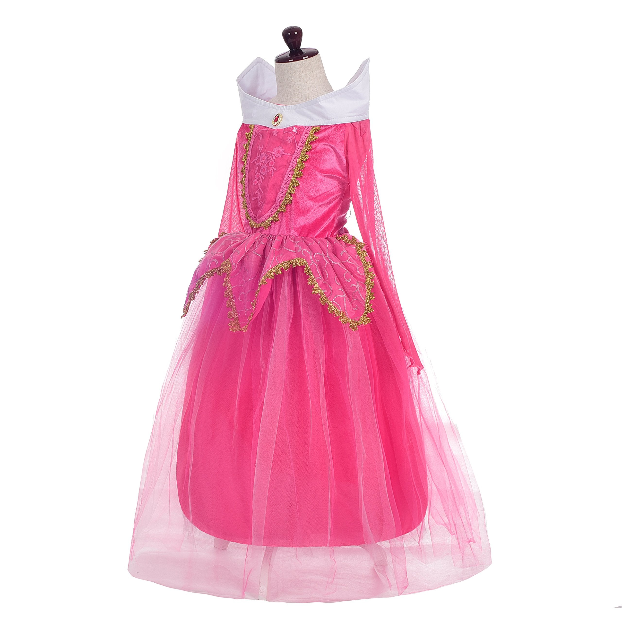 Dressy Daisy Girls Sleeping Princess Dress Up Costume Birthday Halloween Christmas Fancy Party Outfit