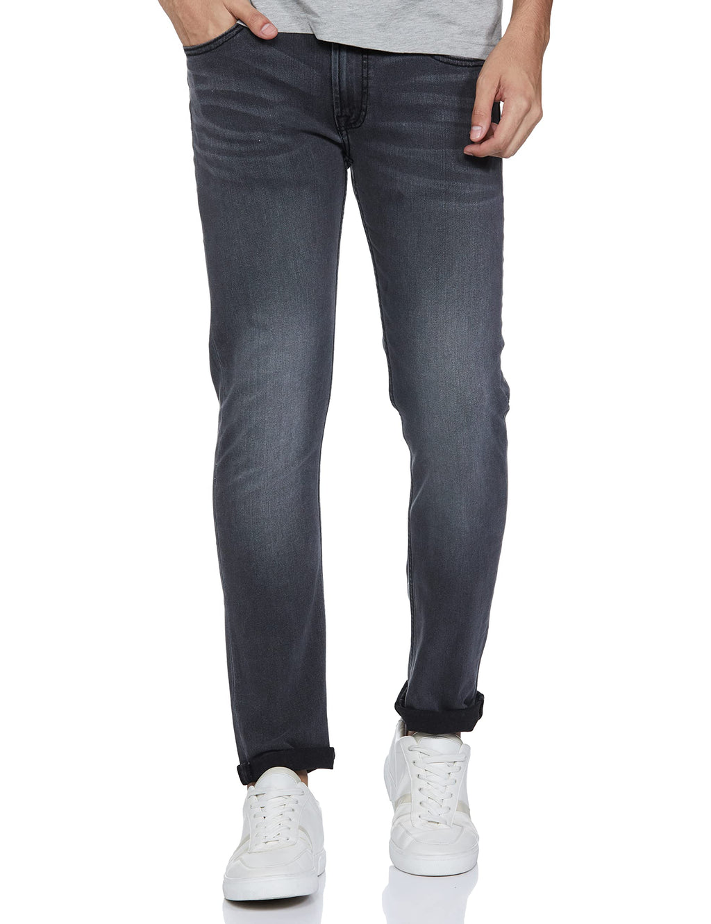 Pepe Jeans MenS Straight Jeans (Pm206820R98_Black Used_30)
