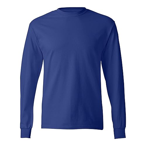 Unisex 61 oz Tagless Long-Sleeve T-Shirt - ASH - S(D0102H7NH26)