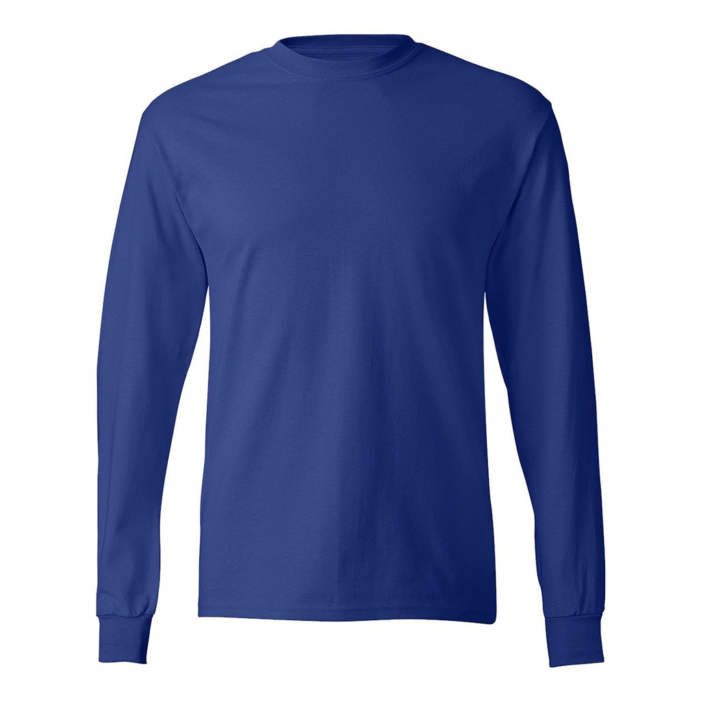 Unisex 61 oz Tagless Long-Sleeve T-Shirt - ASH - S(D0102H7NH26)