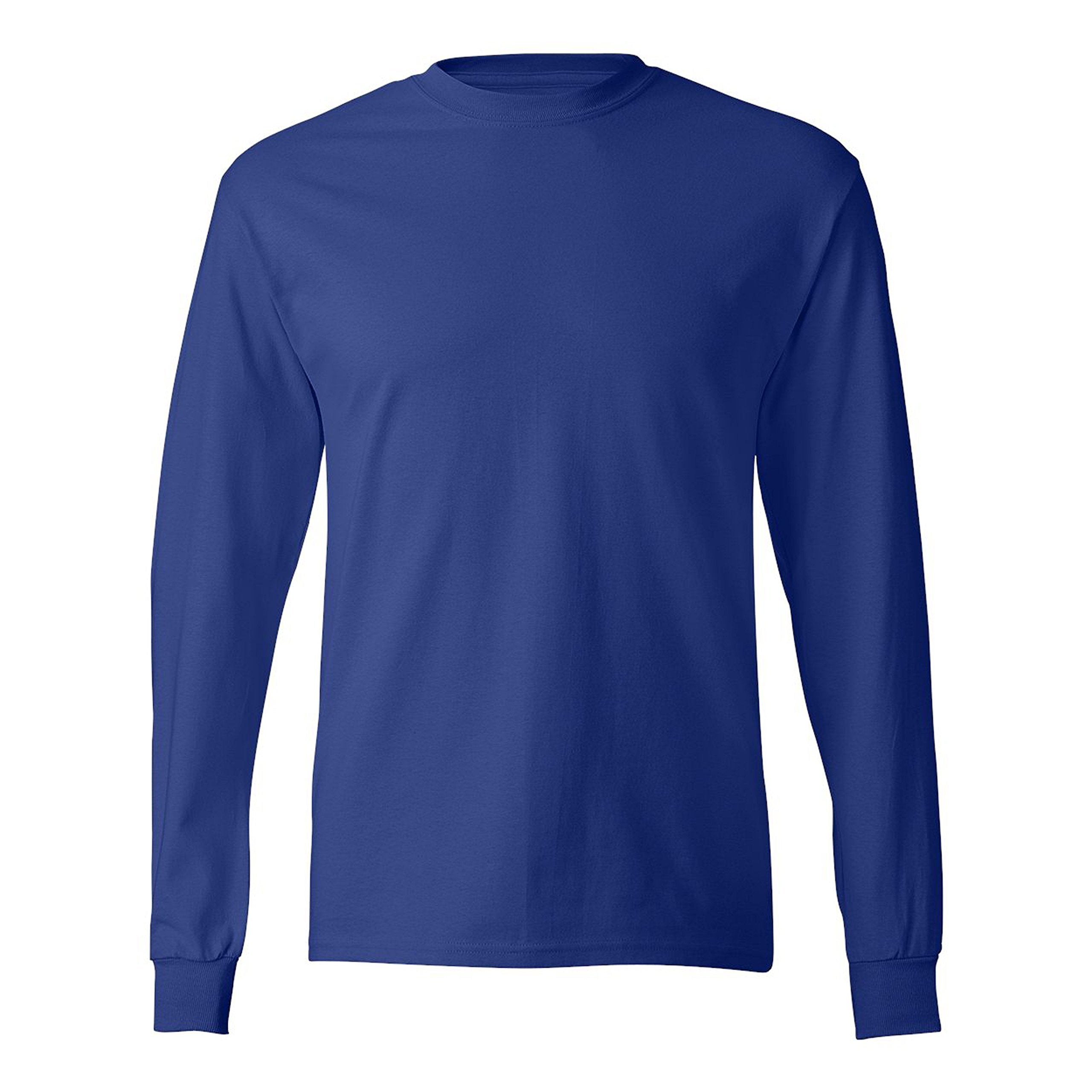 Unisex 61 oz Tagless Long-Sleeve T-Shirt - ASH - S(D0102H7NH26)