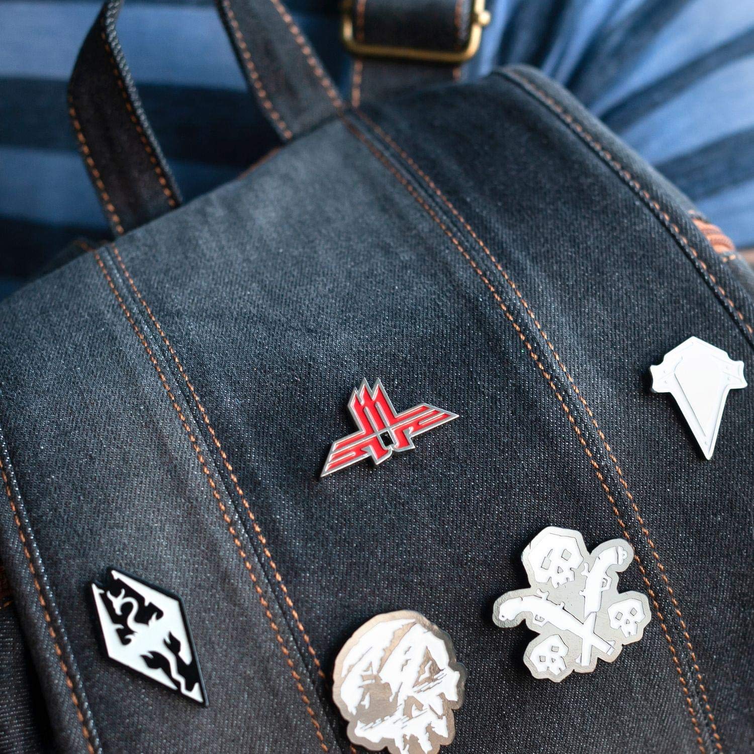 Wolfenstein New Colossus Metal Enamel Collector Pin| Collectors Edition