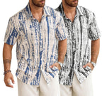 Lymio Stylish Casual Regular Fit Shirt For Men|| Men Regular Fit Shirt (Available In Combo Packs) (Tiedite-Cream-Blue-Grey-Black