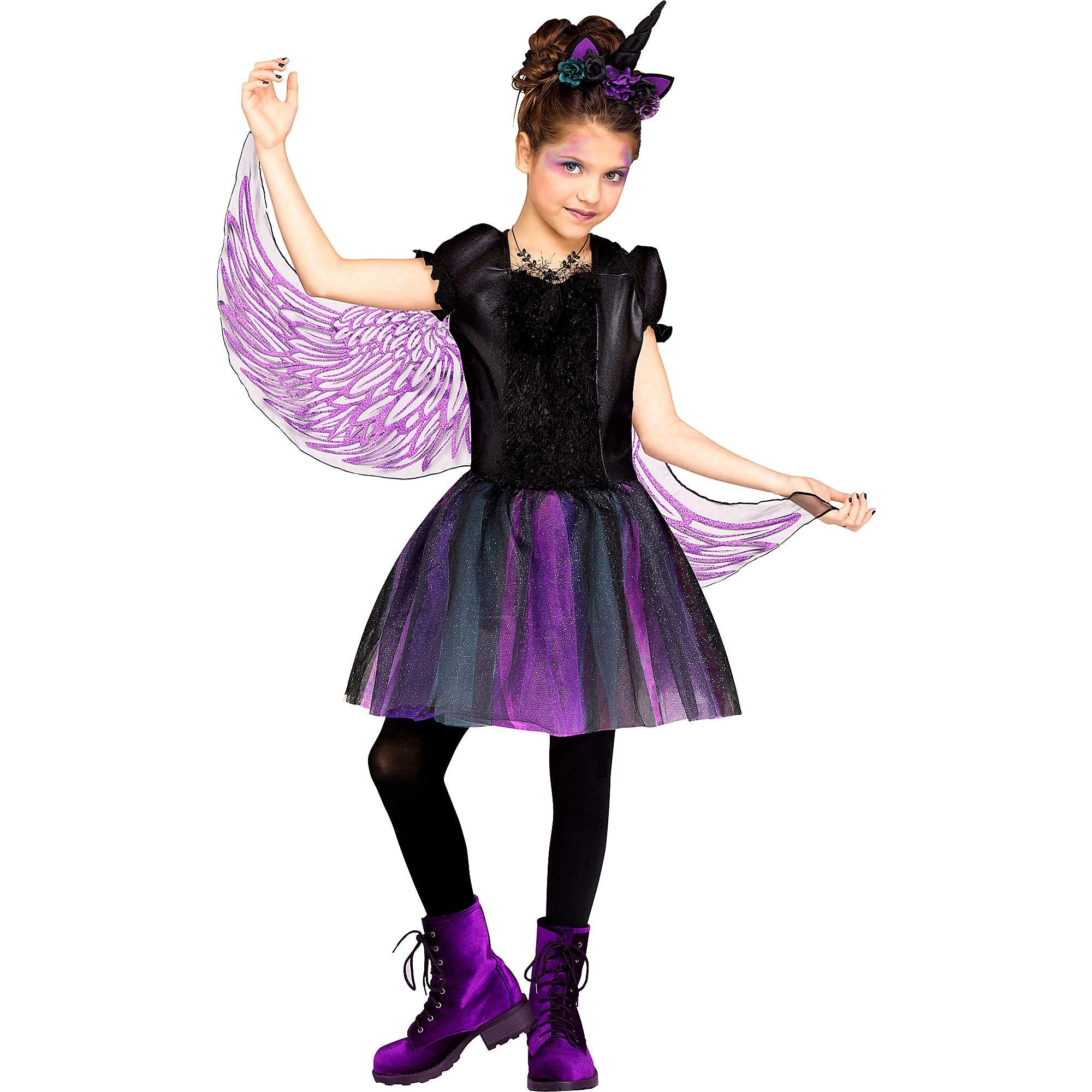 Fun World Moonlight Unicorn Costume, Large 12-14, Multicolor