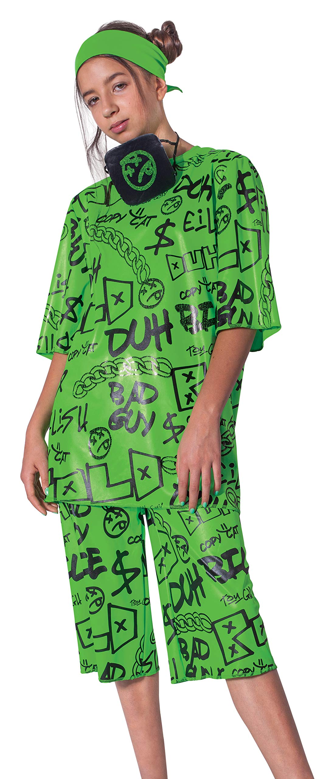Disguise DG112579G Billie Eilish Child Costume  Large - Size 10-12