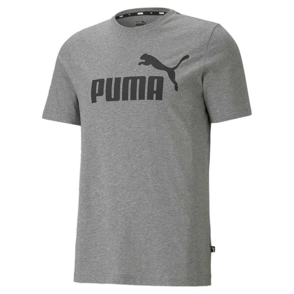 Puma Men's Essentials Logo T-Shirt (Available in Big & Tall), Medium Gray Heather, XX-Large