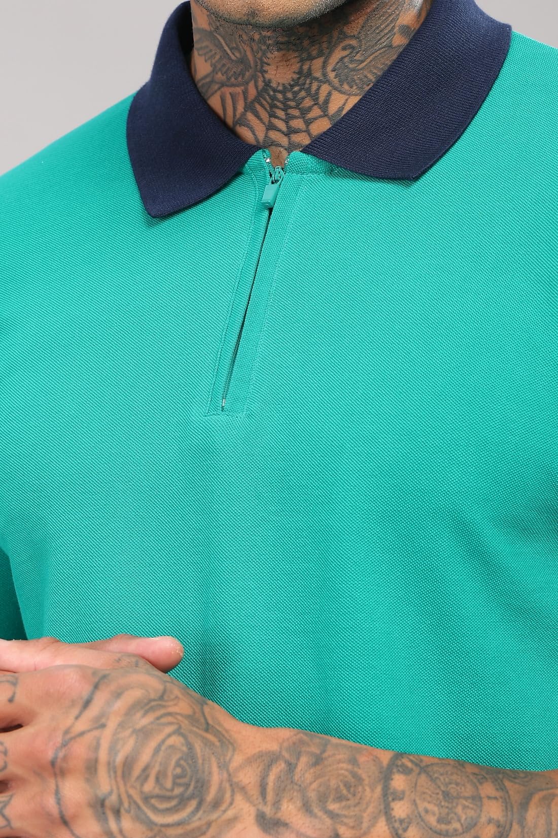 Adro Polo T Shirt for Men | Plain Polo T-Shirt | 100% Cotton Polo Tshirt | Regular Fit Polo| Available in Plus Size Polo| PN24-Z