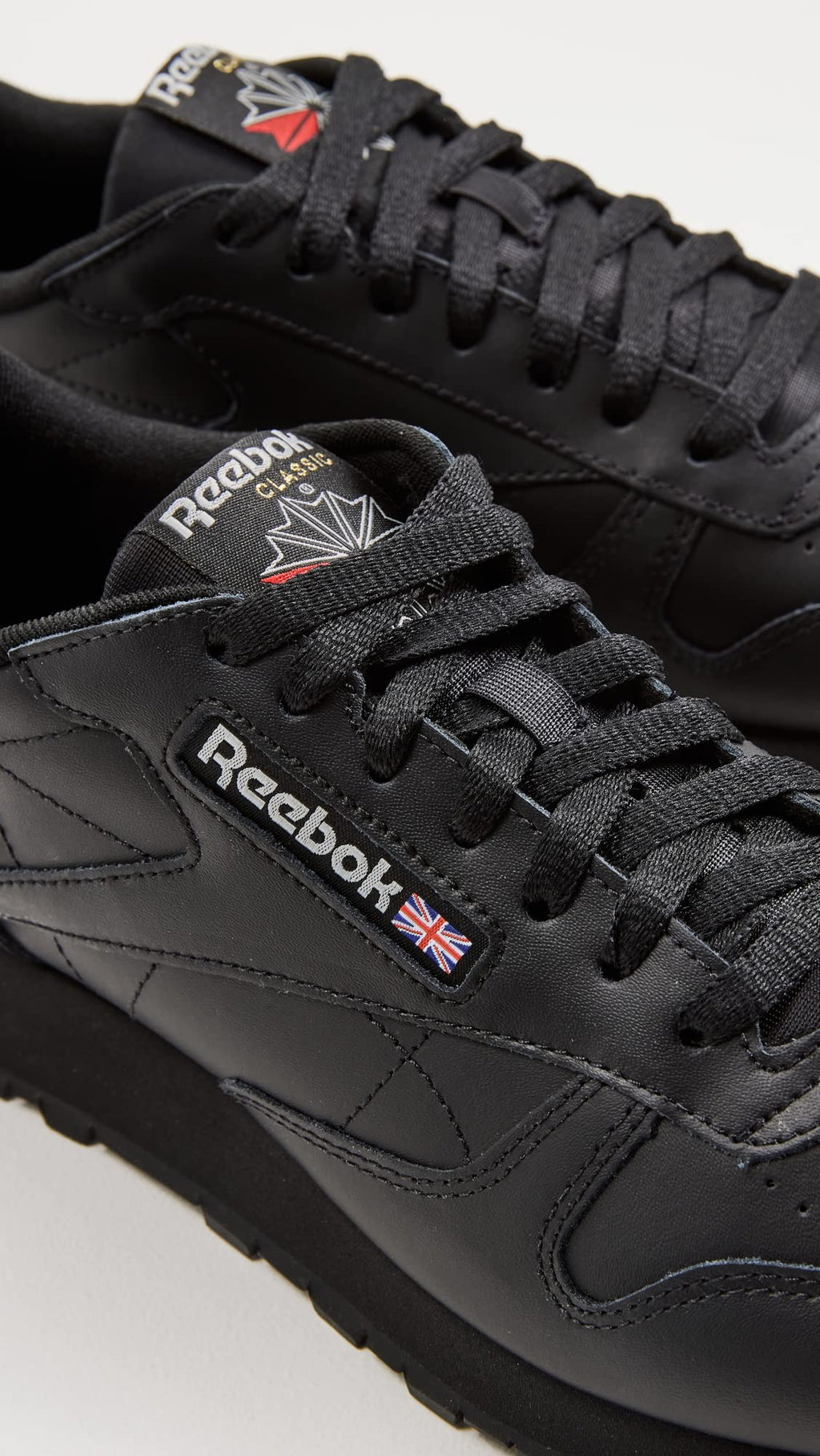Reebok Unisex Classic Leather Sneaker, Core Black/Core Black/Pure Grey 5, 9 US Men