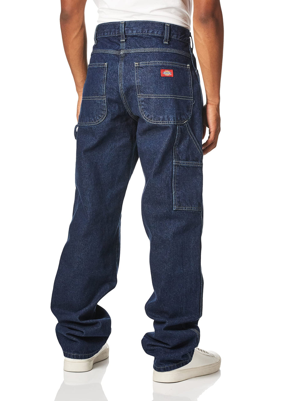 Dickies mens Relaxed Fit Carpenter jeans, Indigo Blue, 40W x 30L US