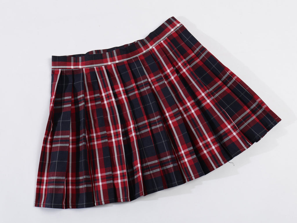 Beautifulfashionlife Girlss Japan Back to School Uniform Pleated Cosplay Costumes Skirts