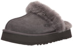 UGG Women's Disquette Slipper, Charcoal, 9