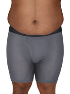 Fruit of the Loom Men's 360 Stretch Boxer Briefs (Quick Dry & Moisture Wicking), 5 Pack-Grey/Red/Blue, 3X-Large Big