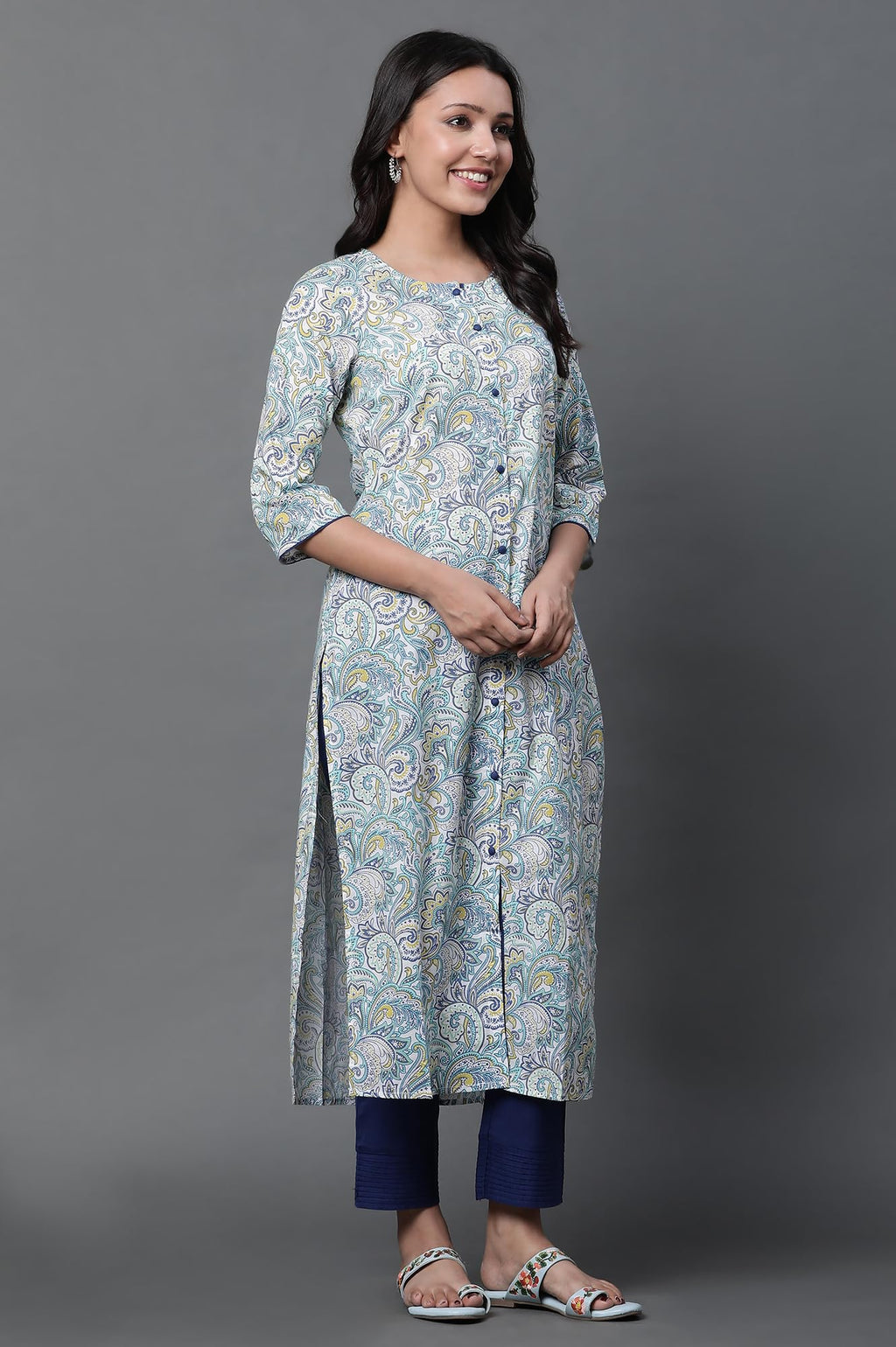Aurelia Women'S Cotton Kurta Set