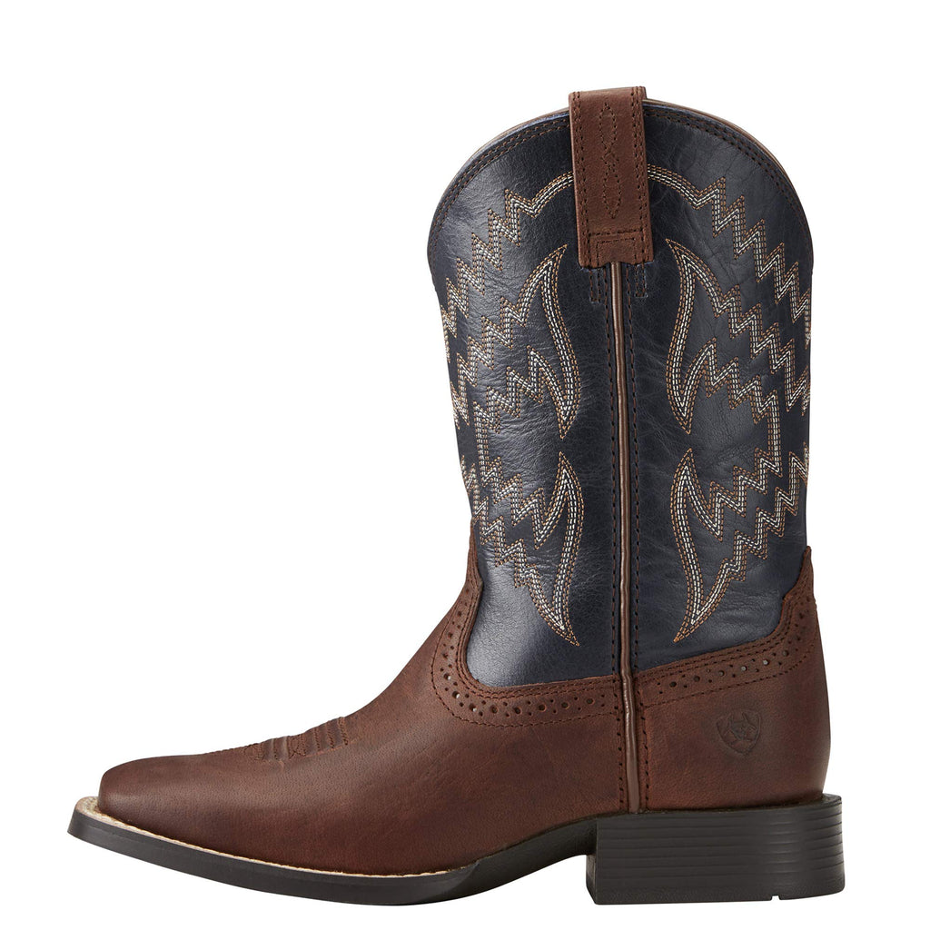 Ariat Tycoon Western Boot Brazen Brown/Arizona Sky 6