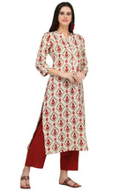 Gosriki Women'S Cotton Kurta (Kur190013-L_Large_White)